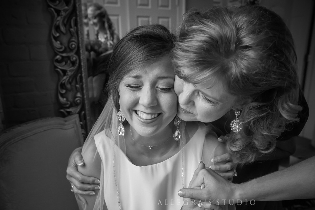 Mom and bride at West manor