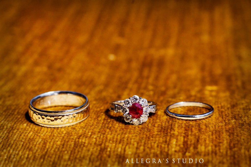 squeee!  Look at that stunning ruby engagement ring!